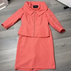 John Meyer Lined Skirt Suit Set Women's Size 10